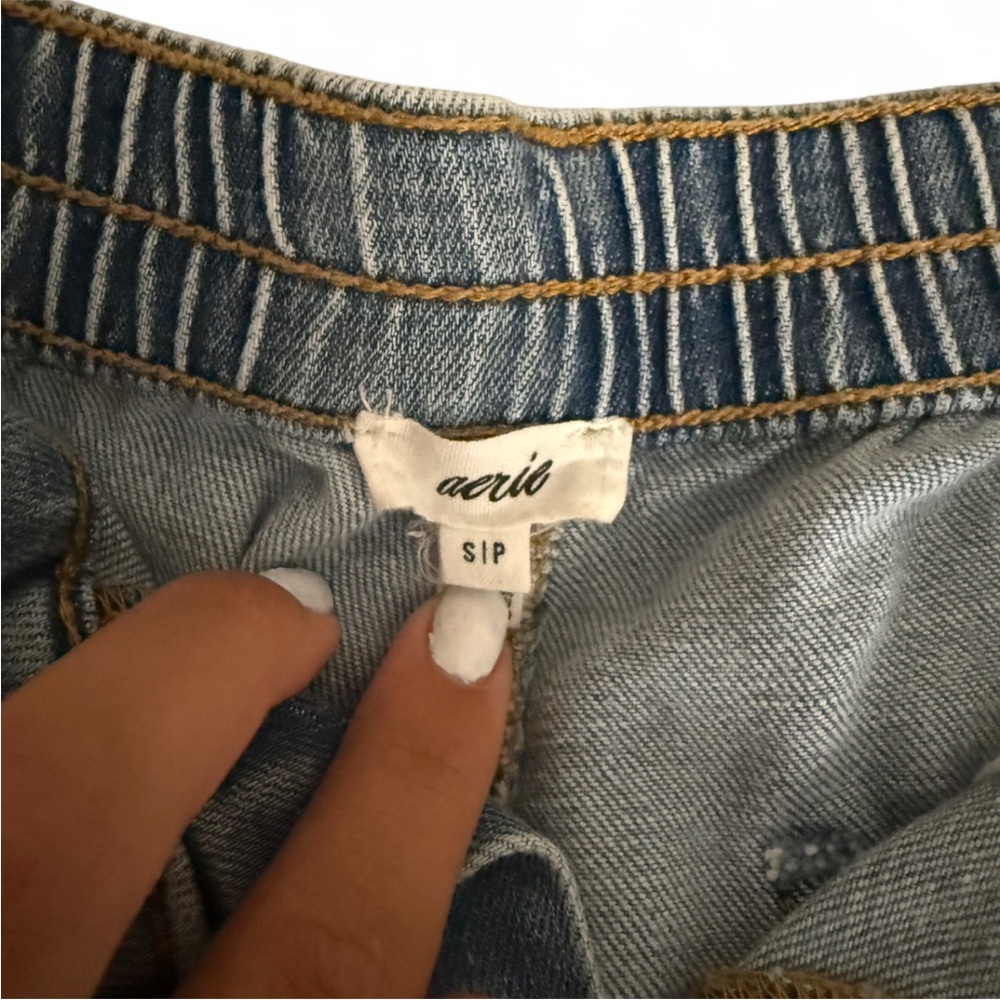 Aerie Denim Women Shorts - Picture 3 of 3